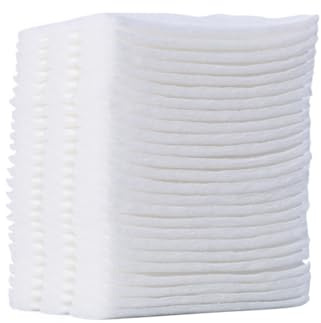 Happyyami 220 Pezzi Dischetti Di Cotone Per Viso Pad Bifacciale Per Rimozione Del Trucco Usa e Getta Leggero e Facile Da Trasportare