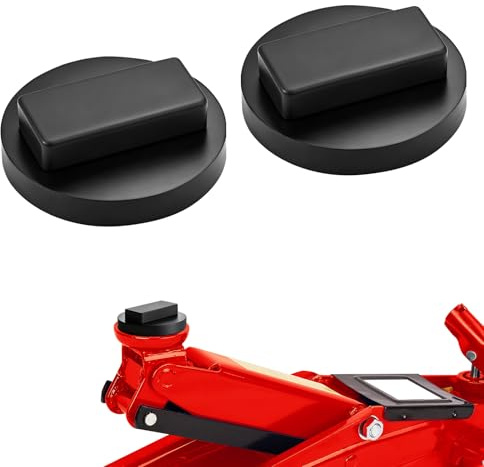 2 Stück Wagenheber Gummiauflage,Gummi Schwarz Hebe Belag Werkzeug Adapter | Gummi Wagenheber Auflage,Unterstellbock Gummiblock,Jack Pad,Wagenheber Adapter für BMW Mini