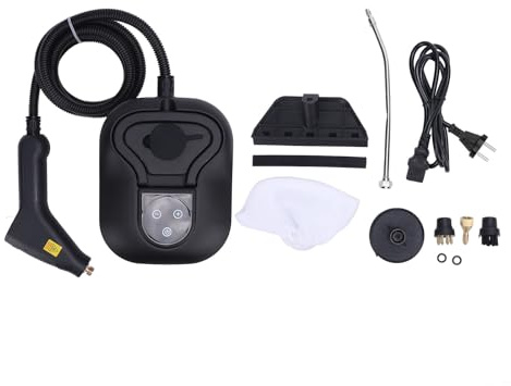 MAMJENNI Nettoyeur vapeur portable pour voiture, machine de nettoyage vapeur haute température pour cuisine et salle de bain