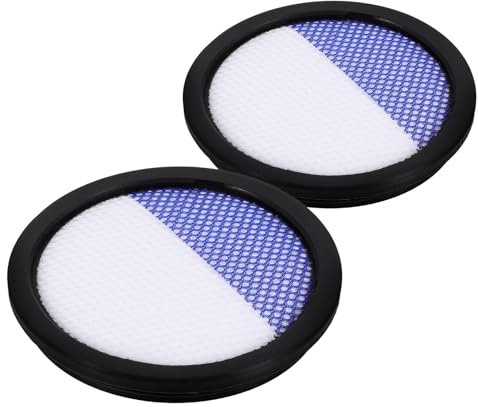 Beavorty Filtro Aspiradora Klindo de Repuesto 2 Pcs para Aspiradora Escoba sin Cable Diseño Reutilizable y Compatible Accesorios de Plástico y Algodón