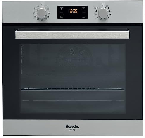 Hotpoint FA3 840 P IX HA Four Class 3, 2200 W, 66 L, métal, noir