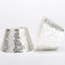 20pcs Filigree Vine Cupcake Wrapper Laser Cut Wraps Cases Wedding Birthday Party - Metallic Silver