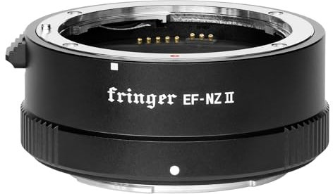 Fringer EF-NZ II Lens Adapter Auto Focus Ring Built-in Electronic Bezel Compatible with Canon EOS EF Lens to Compatible with Nikon Z Mount Camera ZFC Bayonet Zf Z9 Z8 Z7II Z6 Z50 Z7 Z6II