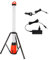 SCHMIDT security tools 360° Akku Standleuchte WLB5000 36 Watt 5000 Lumen LED Arbeitsleuchte Stativ Bau-Strahler IP65 Arbeitsstrahler 1450mm