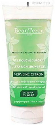 BeauTerra Gel Douche Surgras Verveine Citron 100 ml