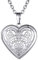 GoldChic Cadeau Noël Collier Photo Gravé Pendentif Femme Acier Inoxydable Porte Coeur Chaine Personnalisé Graver Fille Medaillon Ouvrant Personnalisable Argenté Bijoux Valentin Fête Mères Pères Amour