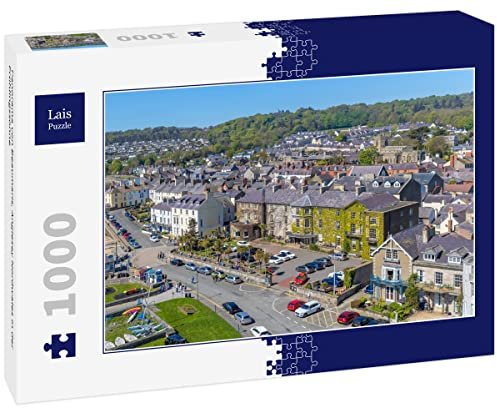 Lais Puzzle Panorama of Beaumaris, Anglesey North Wales in the Spring Sun 1000 pieces