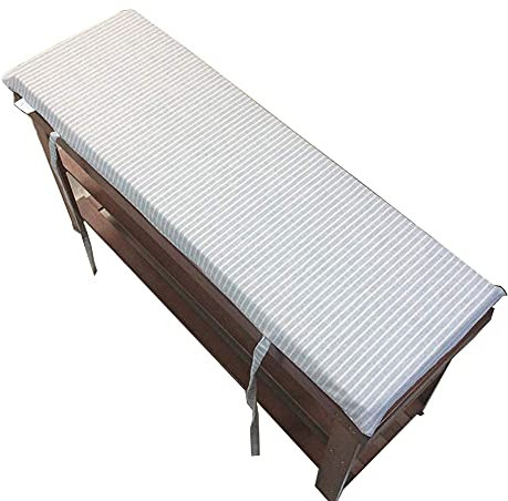 MOTT Bankkissen 150x40cm,Bequem und Weich Sitzkissen für Küchenbank Gartenbank Kissen für 2 oder 3-Sitzer,Bank-Auflage,Bankpolster,Sitzpolster,mit Befestigungsbändern