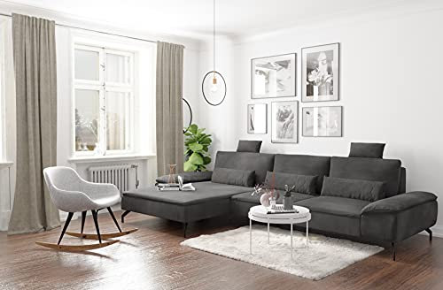 Samtvorhang Silber | Vorhang Wohnzimmer Schlafzimmer| modern 140x245cm | weicher Stoff