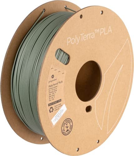 Polymaker PolyTerra PLA Muted Series - 1.75mm - 1kg - Grün
