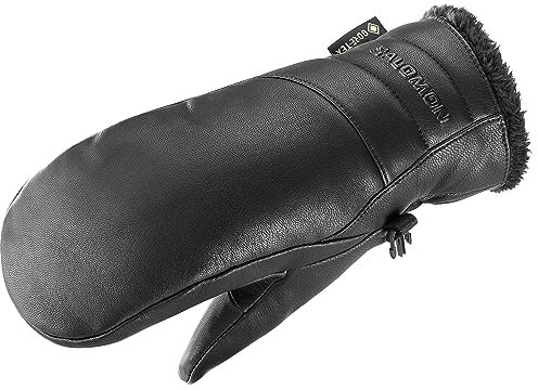 Salomon Native Gore-Tex Handschuhe Damen, Wetterschutz, Style, Einfach zu benutzen, Deep Black, XS
