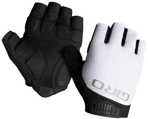 Giro Bravo Gel II Fahrrad Handschuhe kurz weiß 2024: Größe: L (9)