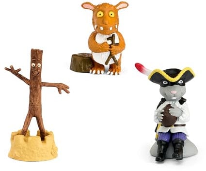 tonies Julia Donaldson Bundle featuring Gruffalos Child, Stick Man & Highway Rat, for use with toniebox
