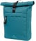 Walker Unisex Roll Top Classic 42263-275-Classic Rucksack Emerald mit Hauptfach, Laptopfach, ergonomischen Schulterriemen und Mittelfach mit Handytasche, wasserabweisend, ca. 20-23 l Volumen