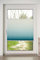 K-home® Klemmfix-Plissee Farbverlauf Petrol B100 x H210 cm