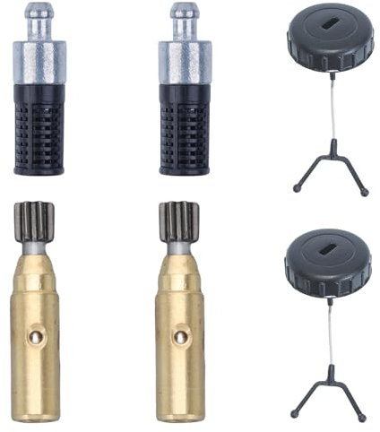 AUMEL 2 Tankdeckel mit 2 Ölfiltern, 2 Ölpumpen, für Stihl MS180 MS170 018 017 MS 180 170 Kettensäge ersetzt 1130 350 0500 Ersatzteil