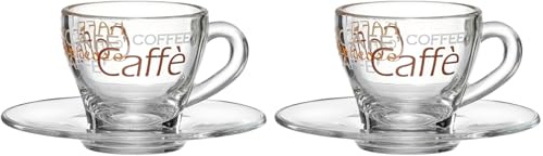 Ritzenhoff & Breker Espresso-Set Milano | 4-teilig | 95 ml | hitzebeständiges Glas