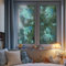 ANATTASOUL Fensterbilder Doppelseitig Oktopus und Schildkröte Fensterdeko Wiederverwendbar Fenstersticker Selbstklebend Fenster Aufkleber Deko Frühling Sommer für Glas Kinderzimmer Badezimmer
