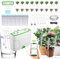 Automatic Drip Irrigation System Kit with WiFi/APP Control, Dual Pump & Battery Power, 20 Adjustable Nozzles for Garden Greenhouse Plants