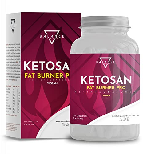 Ketosan® (DIETA DETOX DRENANTE INCLUIDA) – Pastillas para adelgazar rápidas y eficaces | Quemagrasas potente para adelgazar | Adelgazamiento fuerte | Té verde, ortosifón, Garcinia cambogia, piperina