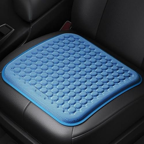 Auto Sitzkissen für Opel Frontera Sport B/Grandland/Grandland X/GT/Insignia Hatchback, Sommer Auto Sitzauflagen, Atmungsaktiv und Kühl Autokisse Sitzschutz, Autositzauflage Eisseide Unterlage Zubehör