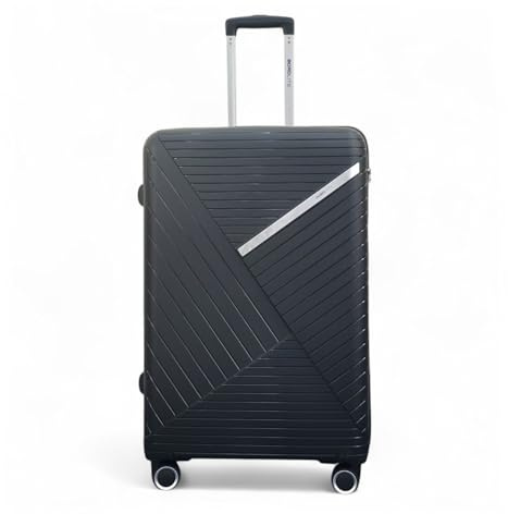 Large Suitcase 28 Lightweight PP Luggage 4 Wheel Spinner Hard Shell Check in Luggage for 23kg