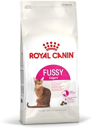 Royal Canin Fussy Adult Dry Cat Food 400g x2 Packs