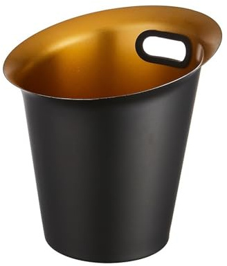 Seau à champagne Seau à glace épais en acier inoxydable avec poignée, seau champagne for les fêtes la maison Seau à Glaçons