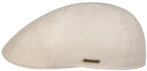 Stetson Texas Gavona Flatcap Schirmmütze UV-Schutz 40 Herren Frühling Sommer beige L (58-59 cm)