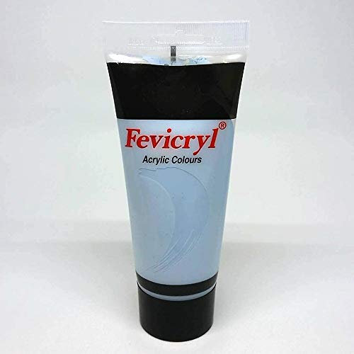 Tubo de 200 ml de pintura acrílica color azul ultramarino pastel AC51.