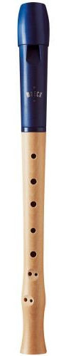 Moeck Flauto 1 Plus Sopran 1023 barock Doppelloch in Antiqued Brass