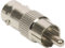 GloboShopUK 1 X 4 x BNC FEMALE TO RCA PHONO MALE CONNECTORS CCTV CABLE DVR