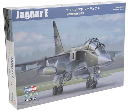 Hobbyboss 1:72 Scale French Jaguar E Model Kit (Grey)