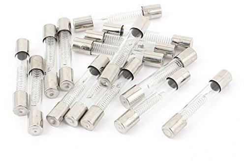 sourcing map Micro-ondes Four Protection 6x40mm Fusible Tube 700mA 0.75A 5KV 15pcs