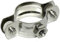 rohrfix-24 Collier de serrage en acier inoxydable V4A (50-56 mm), Argenté, Pince à serrage pour tuyaux, Clamp, Serre-tube