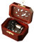 YouTang Spieluhr aus Holz, zum Aufziehen, 18 Noten, mit kreativem Deckel mit Cut-Out-Design Tune:moon River