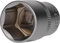 BRILLIANT TOOLS BT022811 1/2 Sechskant-Stecknuss, 20 mm [Powered by KS TOOLS]