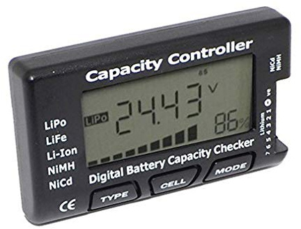 Hailege LiPo LiFe Li-Ion NiMH Nicd Cell Meter Digital Battery Capacity Meter Power Test CellMeter-7 Digital Battery Capacity Checker LiPo LiFe Li-ion NiMH Nicd