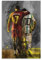 TINGTAI Ronaldo und Messi Fußball-Poster, Fußballspieler, Kunstdruck, Poster, Leinwand, Kunst, Poster und Wandkunst, Druck, modernes Familien-Schlafzimmer, 60 x 90 cm
