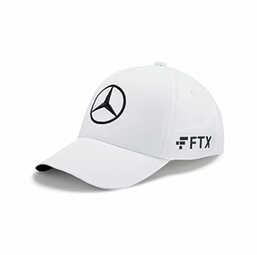 MERCEDES AMG PETRONAS Formula One Team - Offizielle Formel 1 Merchandise Kollektion- George Russell Team-Kappe 2022 - Schwarz - Größe: Einheitsgröße