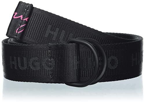 HUGO Damen Duly-p_or35 Belt, Black2, Einheitsgröße EU