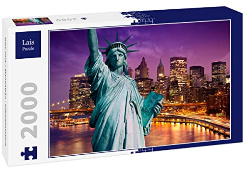Lais Puzzle New York/Manhattan - Freiheitsstatue 2000 Teile