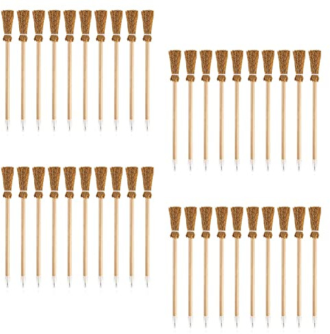 40 Stück Besenstifte für Besenstäbchen, Kugelschreiber, Partyzubehör, Besen, Requisiten, Schreiben