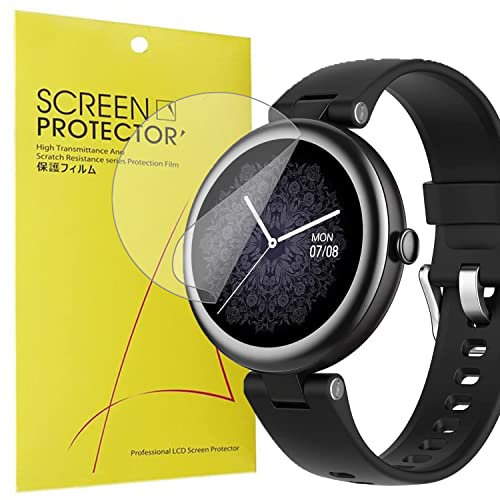 Blueshaweu Schutzfolie Kompatibel für SHANG WING Lynn Smartwatch 1,1 Zoll, HD klar Flexible TPU Displayschutzfolie für SHANG WING Lynn Smartwatch (6 pieces)