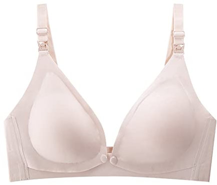 Frauen Freisprech-Milchpumpe Umstandsunterwäsche Mutterschaft Verstellbarer Still-BH Spitzen-Bralette gepolsterter kabelloser Nahtloser Mutterschafts-BH Still-BH ohne Bügel seitliche Öffnung vo