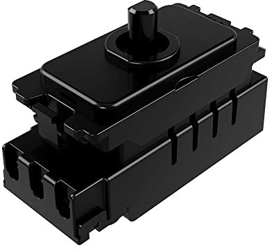 Enkin Black Grid 1000W Dummy Dimmer Module with Schneider Adaptor