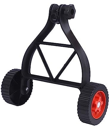 Ruota di Supporto per Tosaerba,staccabile Tagliabordi portatile Attacco per falciatrice Ruote di supporto per ruota Wacker per erbacce Ruote ausiliarie,per decespugliatore elettrico e tagliabordi.