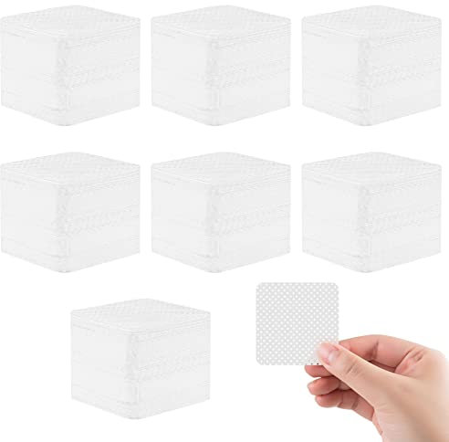 540 Stk Fusselfreie Nägel Wattepads, Fusselfreie Nageltücher Pads, Zellulose Lint Free Nail Wipes Pads, Nagel Wischtücher Wattepads, für Nail Art Maniküre, Gelnägel Nagellackentferner Pads