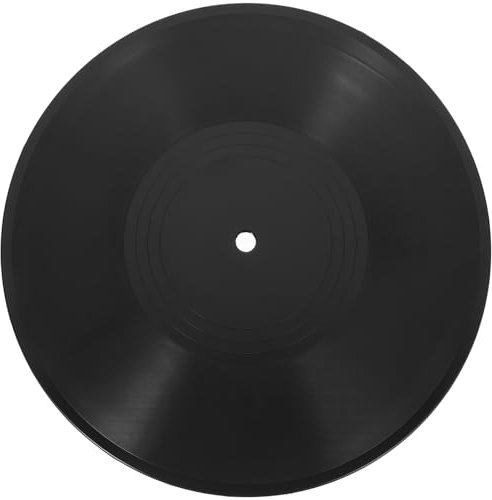 Gadpiparty 30,5 cm (12 Zoll) Blanko-Vinyl-Schallplatten-Wanddekoration, Vinyl-Schallplatten für ästhetische Wanddekoration, gefälschte Schallplatten, Bastelprojekte, ästhetische Raumdekoration