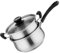 OKUMEYR Pentola in Acciaio Inox Per - Pratica Pentola Riscaldante Set Di Pentole Multiuso Per Zuppe